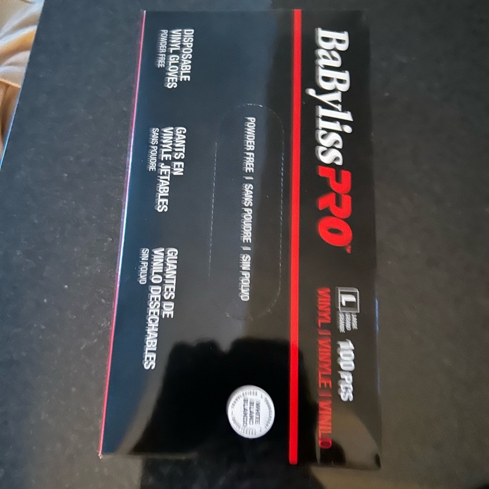 BaByliss PRO Vinyl Gloves for hair  colouring and esthetics